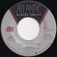 Load image into Gallery viewer, Genesis - Taking It All Too Hard / That&#39;s All (7 inch Record / Used)
