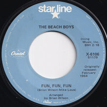 Load image into Gallery viewer, Beach Boys - Fun, Fun, Fun / Why Do Fools Fall In Love (7 inch Record / Used)
