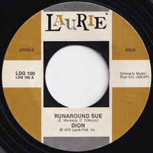 Load image into Gallery viewer, Dion &amp; The Belmonts - Runaround Sue / I Wonder Why (7 inch Record / Used)
