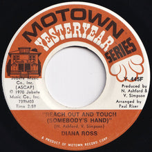 Load image into Gallery viewer, Diana Ross - Ain&#39;t No Mountain High Enough / Reach Out And Touch (Somebody&#39;s Hand) (7 inch Record / Used)
