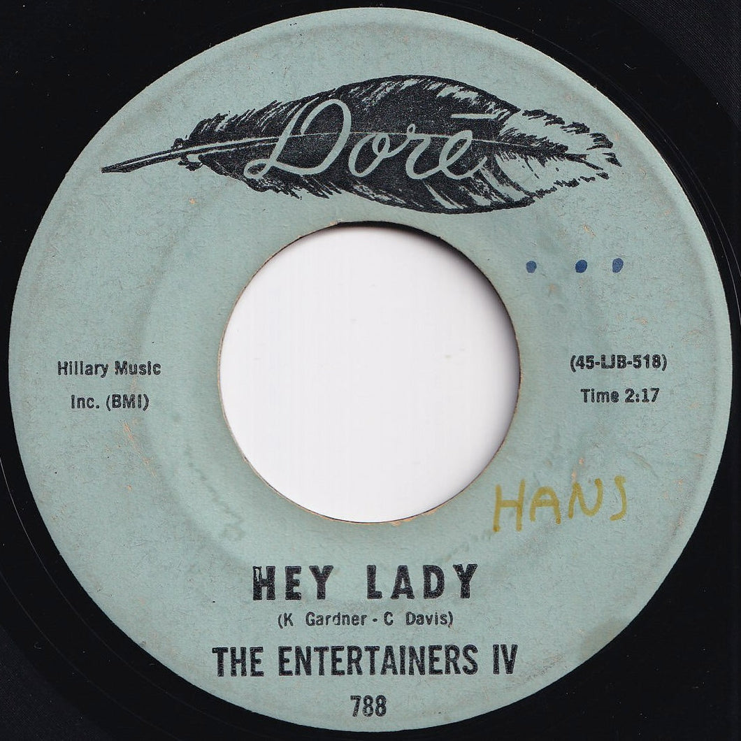 Entertainers IV - Hey Lady / Claire De Looney (7 inch Record / Used)