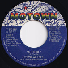 画像をギャラリービューアに読み込む, Stevie Wonder - Sir Duke / He's Misstra Know-It-All (7 inch Record / Used)
