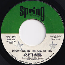 画像をギャラリービューアに読み込む, Joe Simon - Drowning In The Sea Of Love / Let Me Be The One (The One Who Loves You) (7 inch Record / Used)
