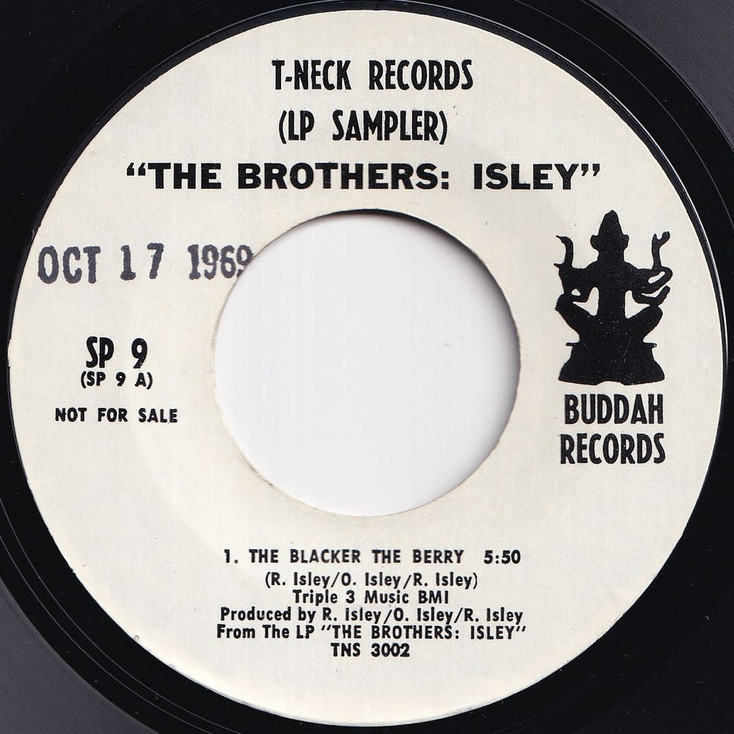 Isley Brothers - The Blacker The Berry / Was It Good For You?; Get Down Off The Train (7 inch Record / Used)