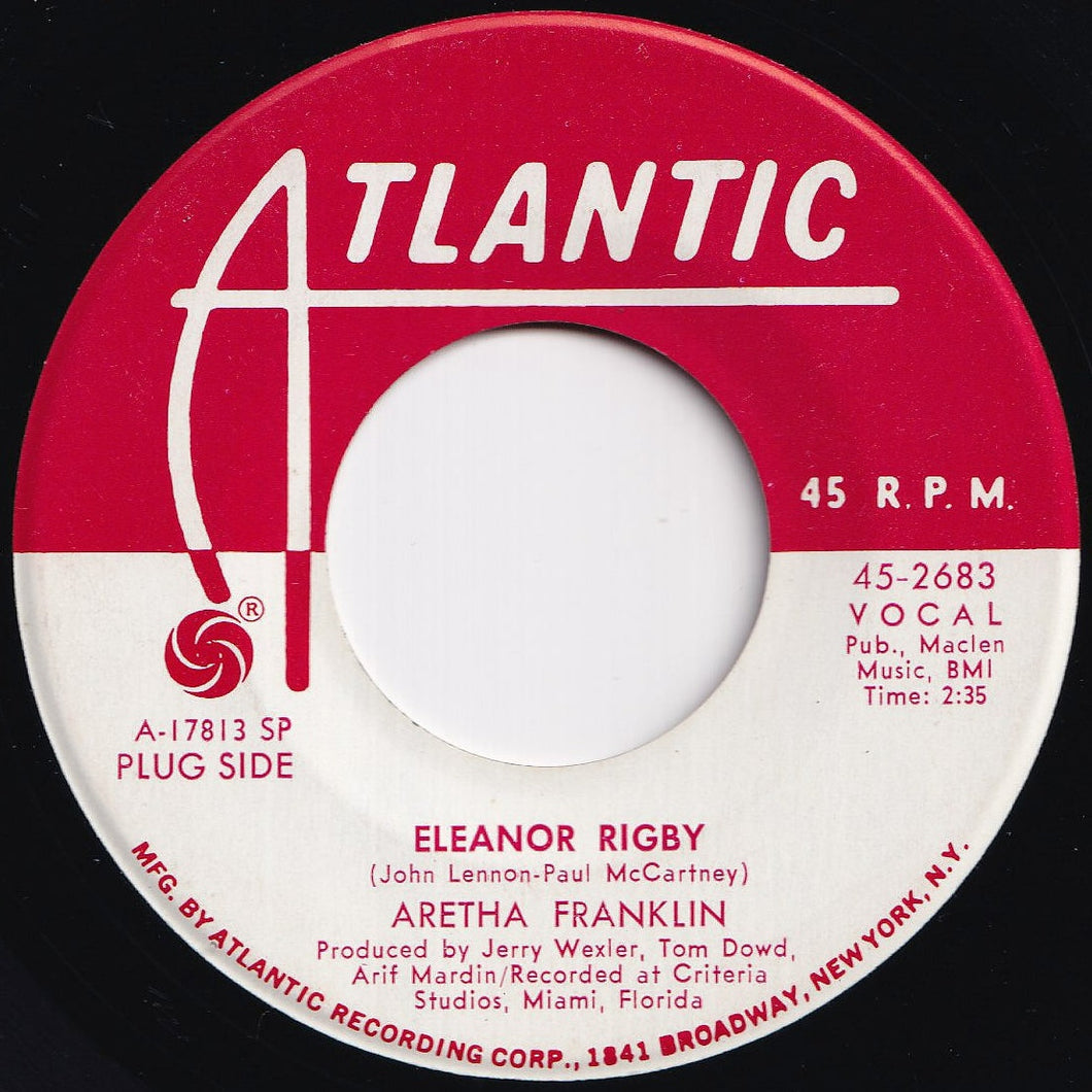 Aretha Franklin - Eleanor Rigby / It Ain't Fair (7 inch Record / Used)