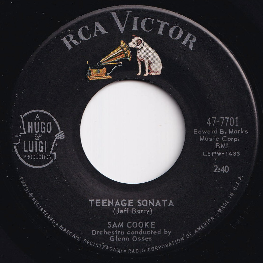 Sam Cooke - Teenage Sonata / If You Were The Only Girl (7 inch Record / Used)