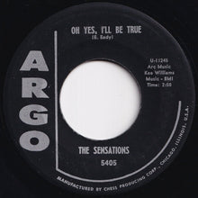 Load image into Gallery viewer, Sensations - Let Me In / Oh Yes I&#39;ll Be True (7 inch Record / Used)
