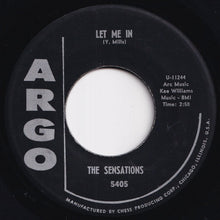 Load image into Gallery viewer, Sensations - Let Me In / Oh Yes I&#39;ll Be True (7 inch Record / Used)
