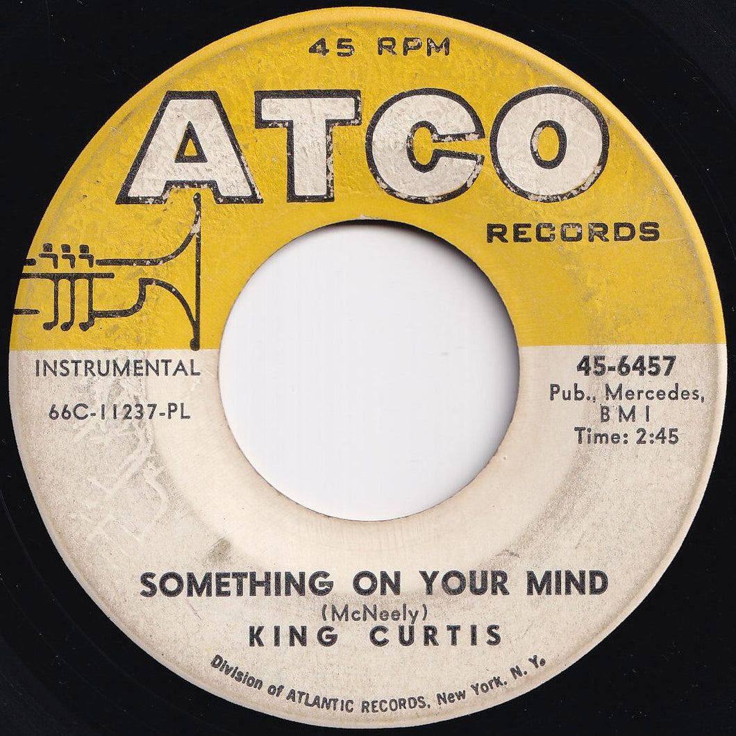 King Curtis - Something On Your Mind / Soul Theme (7 inch Record / Used)