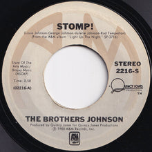 Load image into Gallery viewer, Brothers Johnson - Stomp! / Let&#39;s Swing (7 inch Record / Used)
