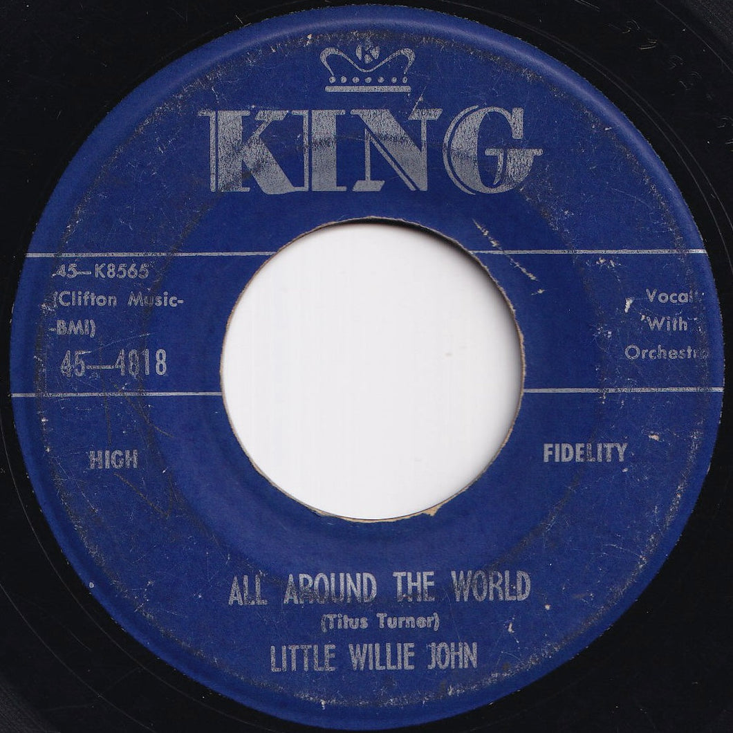 Little Willie John - All Around The World / Don't Leave Me Dear (7 inch Record / Used)