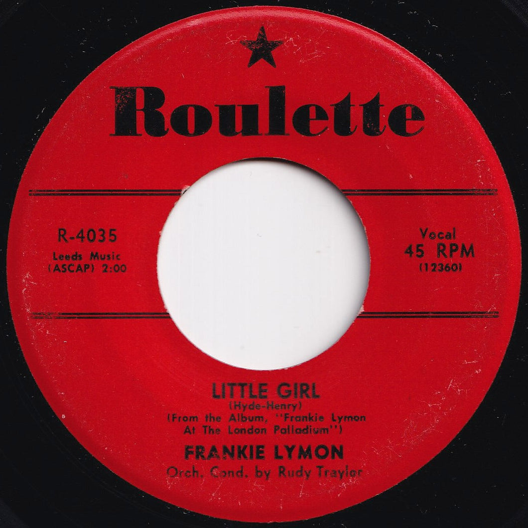 Frankie Lymon - Little Girl / It's Christmas Once Again (7 inch Record / Used)