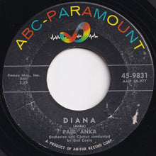 Load image into Gallery viewer, Paul Anka - Diana / Don&#39;t Gamble With Love (7 inch Record / Used)
