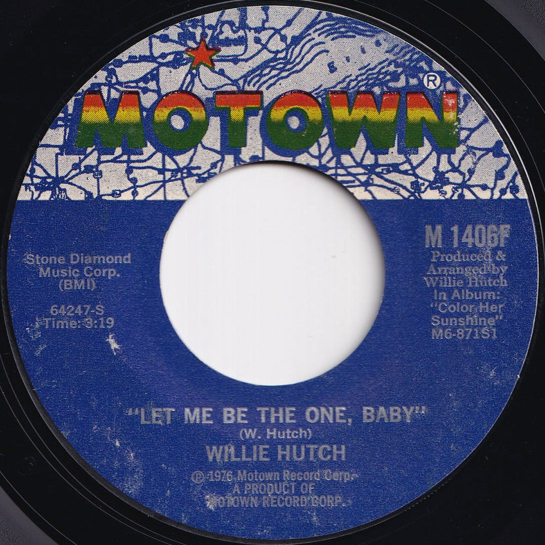 Willie Hutch - Let Me Be The One / She's Just Doing Her Thing (7 inch Record / Used)