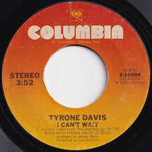 画像をギャラリービューアに読み込む, Tyrone Davis - In The Mood / I Can&#39;t Wait (7 inch Record / Used)
