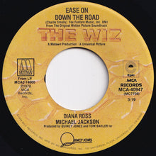 画像をギャラリービューアに読み込む, Diana Ross, Michael Jackson / Quincy Jones - Ease On Down The Road / Poppy Girls (7 inch Record / Used)
