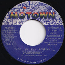 画像をギャラリービューアに読み込む, Commodores - Easy / Can't Let You Tease Me (7 inch Record / Used)
