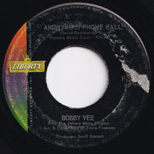 画像をギャラリービューアに読み込む, Bobby Vee - The Night Has A Thousand Eyes / Anonymous Phone Call (7 inch Record / Used)
