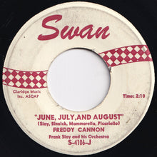 Load image into Gallery viewer, Freddy Cannon - Palisades Park / June, July, And August (7 inch Record / Used)
