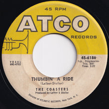 Load image into Gallery viewer, Coasters - Thumbin&#39; A Ride / Wait A Minute (7 inch Record / Used)
