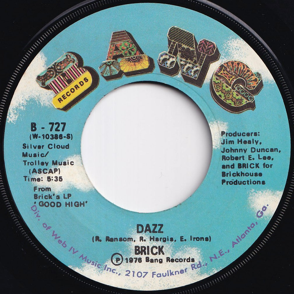 Brick - Dazz / Southern Sunset (7 inch Record / Used)