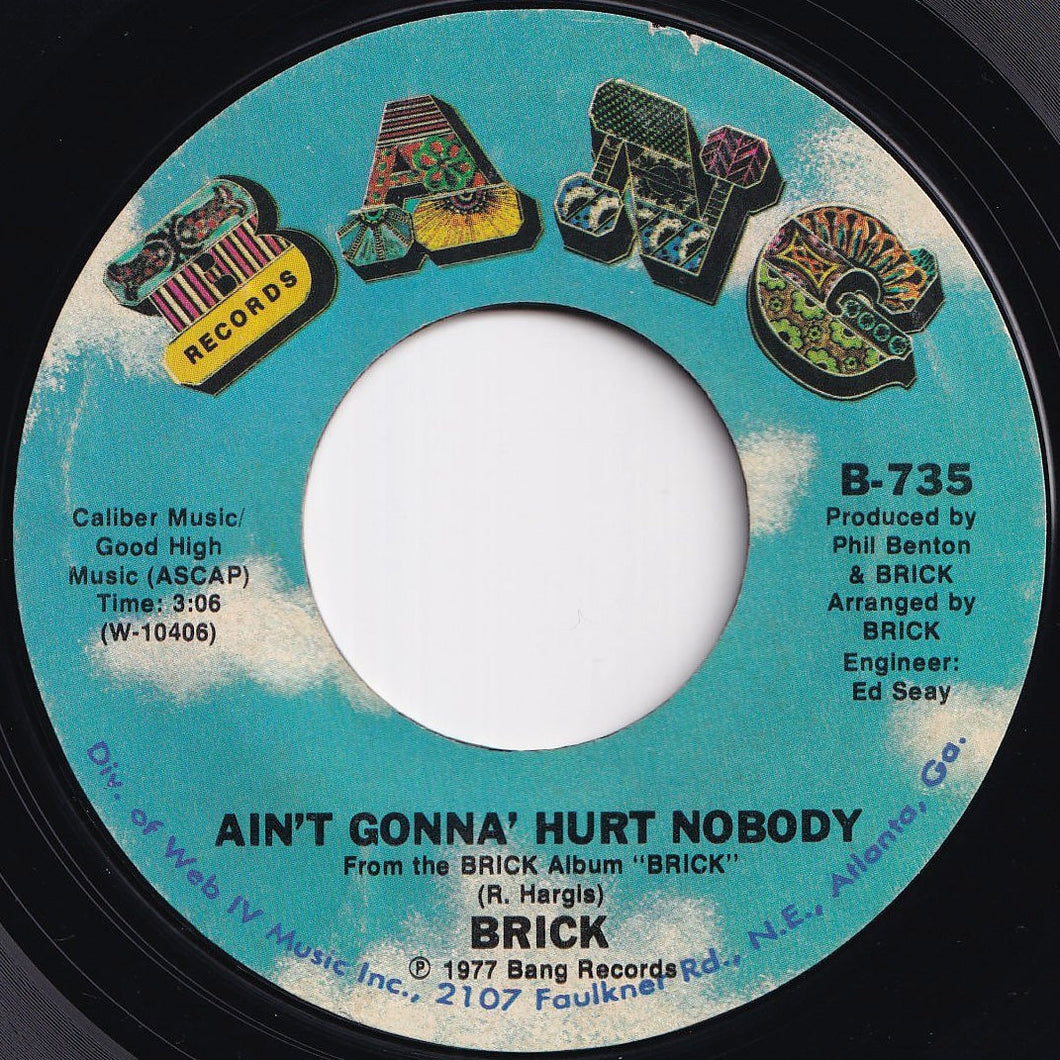 Brick - Ain't Gonna' Hurt Nobody / Honey Chile  (7 inch Record / Used)