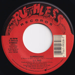 J.J. Fad - Supersonic / (Instrumental) (7 inch Record / Used)