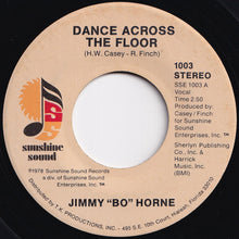 Load image into Gallery viewer, Jimmy Bo Horne - Dance Across The Floor / It&#39;s Your Sweet Love (7 inch Record / Used)
