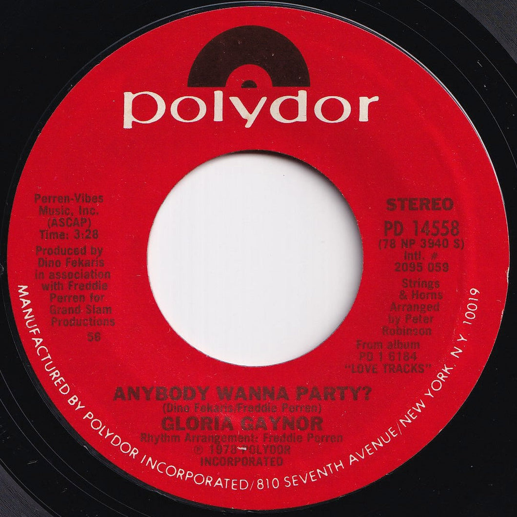 Gloria Gaynor - Anybody Wanna Party? / Please, Be There (7 inch Record / Used)