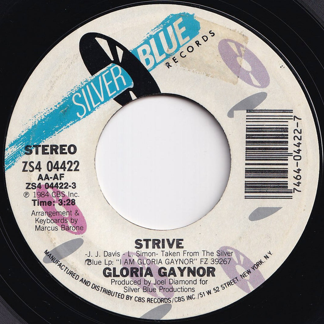 Gloria Gaynor - Strive / I've Been Watching You (7 inch Record / Used)