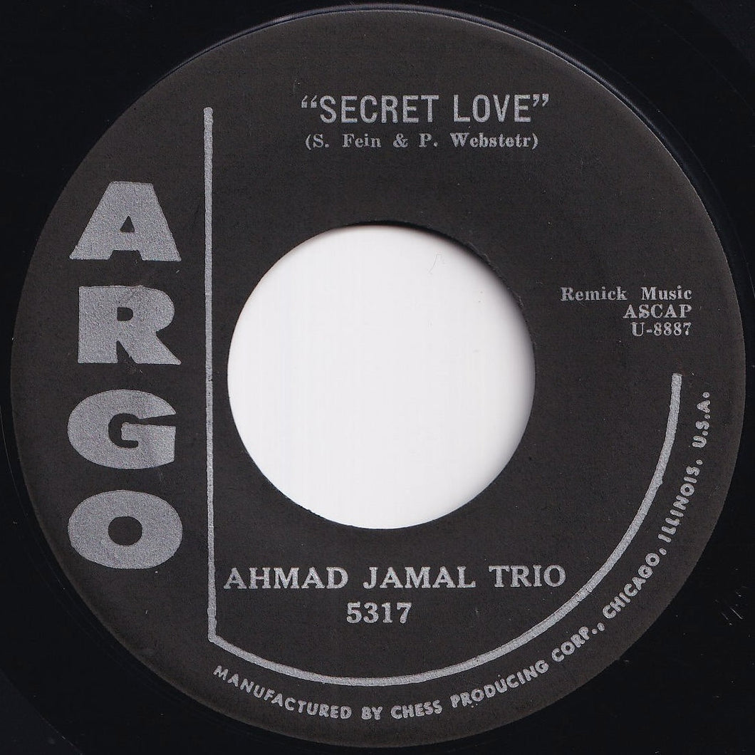 Ahmad Jamal Trio - Secret Love / Taking A Chance On Love (7 inch Record / Used)