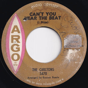 Carltons - Ooo Baby / Can't You Hear The Beat (7 inch Record / Used)