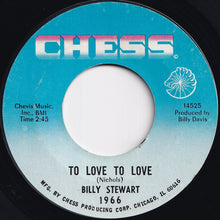Load image into Gallery viewer, Billy Stewart - Summertime / To Love To Love (7 inch Record / Used)
