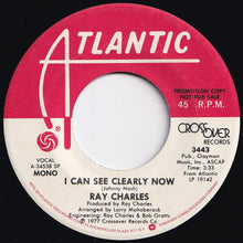 画像をギャラリービューアに読み込む, Ray Charles - I Can See Clearly Now (Stereo) / (Mono) (7 inch Record / Used)
