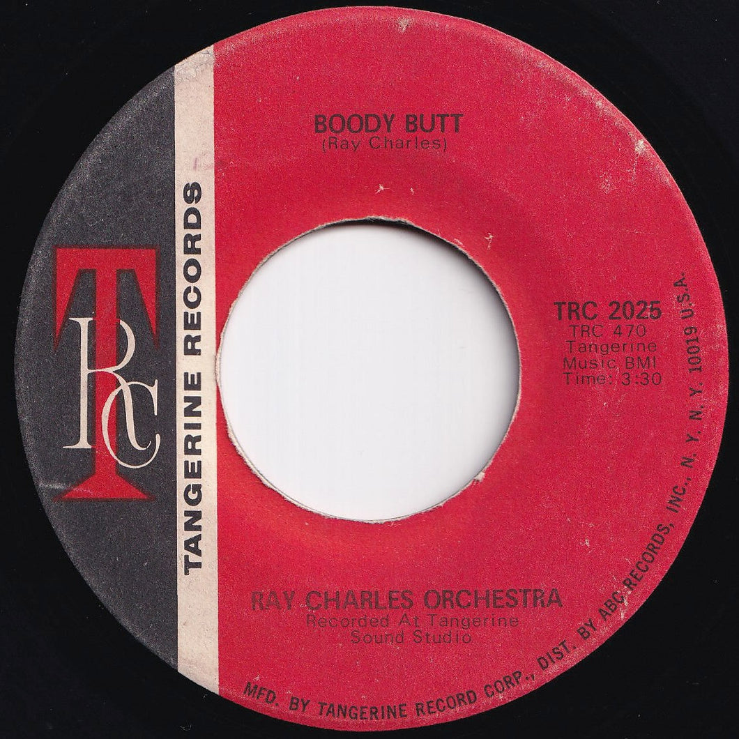 Ray Charles Orchestra / The Raelettes - Boody Butt / Bad Water (7 inch Record / Used)