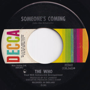 Who - Magic Bus / Someone's Coming (7 inch Record / Used)