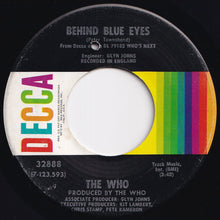 画像をギャラリービューアに読み込む, Who - Behind Blue Eyes / My Wife (7 inch Record / Used)
