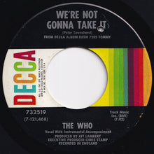 画像をギャラリービューアに読み込む, Who - I&#39;m Free / We&#39;re Not Gonna Take It (7 inch Record / Used)
