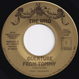 Who - See Me, Feel Me / Overture From Tommy (Instrumental) (7 inch Record / Used)