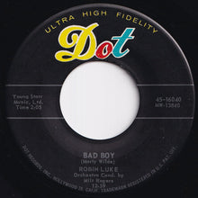 画像をギャラリービューアに読み込む, Robin Luke - Bad Boy / School Bus Love Affair (7 inch Record / Used)
