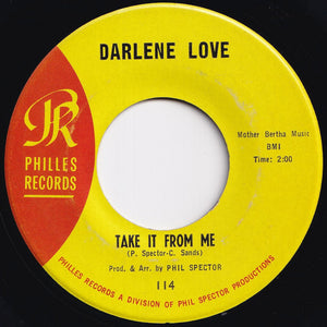 Darlene Love - Wait Til' My Bobby Gets Home / Take It From Me (7 inch Record / Used)