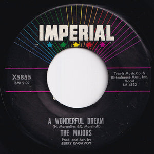 Majors - A Wonderful Dream / Time Will Tell (7 inch Record / Used)