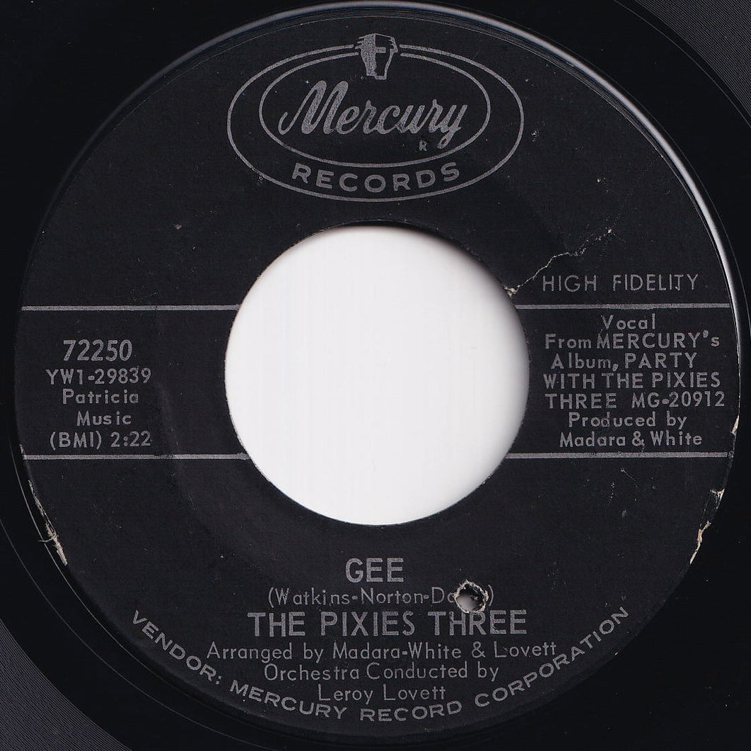 Pixies Three - Gee / After The Party (7 inch Record / Used)