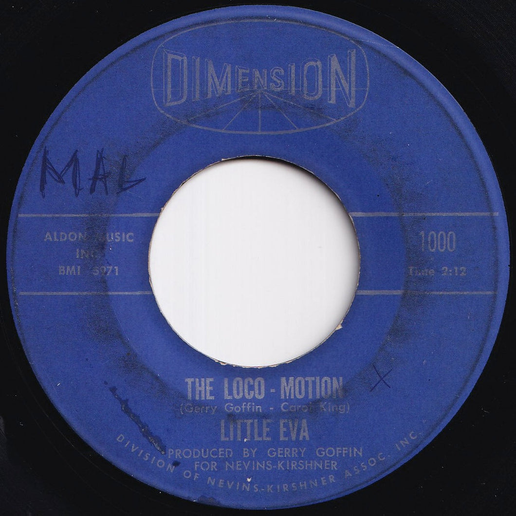 Little Eva - The Loco-Motion / He Is The Boy (7 inch Record / Used)