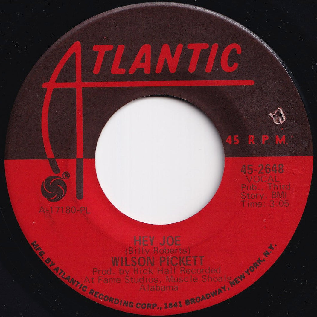 Wilson Pickett - Hey Joe / Night Owl (7 inch Record / Used)