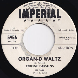 Tyrone Parsons - Yellin' / Organ-D Waltz (7 inch Record / Used)
