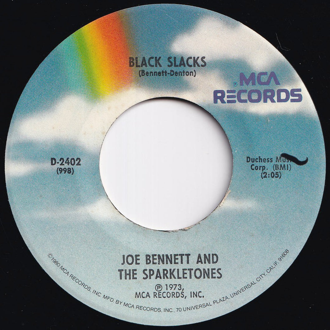 Joe Bennett And The Sparkletones / Royal Teens - Black Slacks / Short Shorts (7 inch Record / Used)
