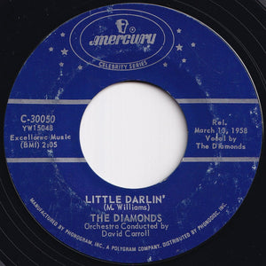 Diamonds - Little Darlin' / The Church Bells May Ring (7 inch Record / Used)