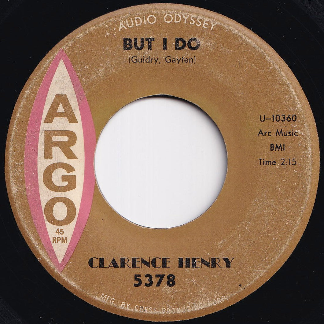 Clarence Henry - But I Do / Just My Baby And Me (7 inch Record / Used)
