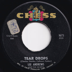 Lee Andrews And The Hearts - Tear Drops / The Girl Around The Corner (7 inch Record / Used)